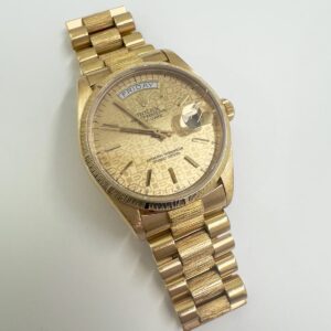 Rolex daydate 18078 modello corteccia anni 90